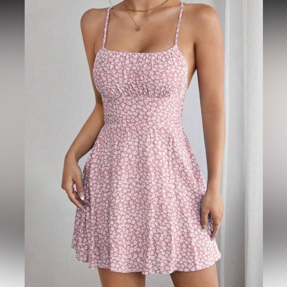 Little Pink Floral Dress